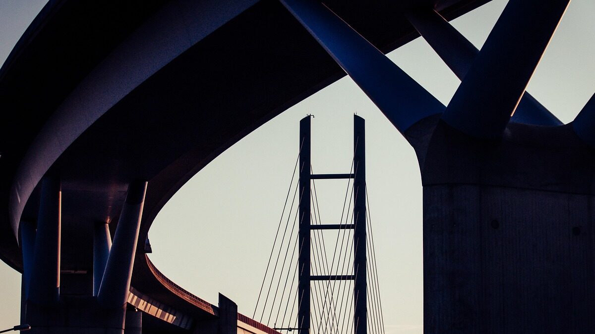 highway bridge, bridge, architecture, concrete bridge, building, traffic, concrete pillars, highway bridge, bridge, concrete bridge, concrete bridge, concrete bridge, concrete bridge, concrete bridge-7401063.jpg