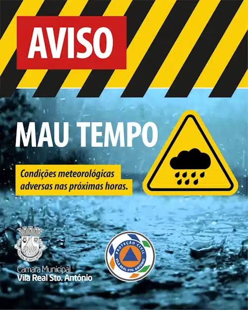 Aviso de Mau Tempo