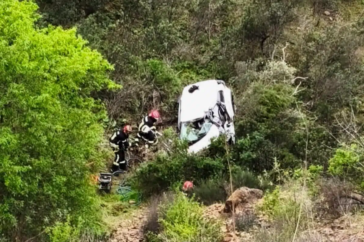 Acidente em Odeleite